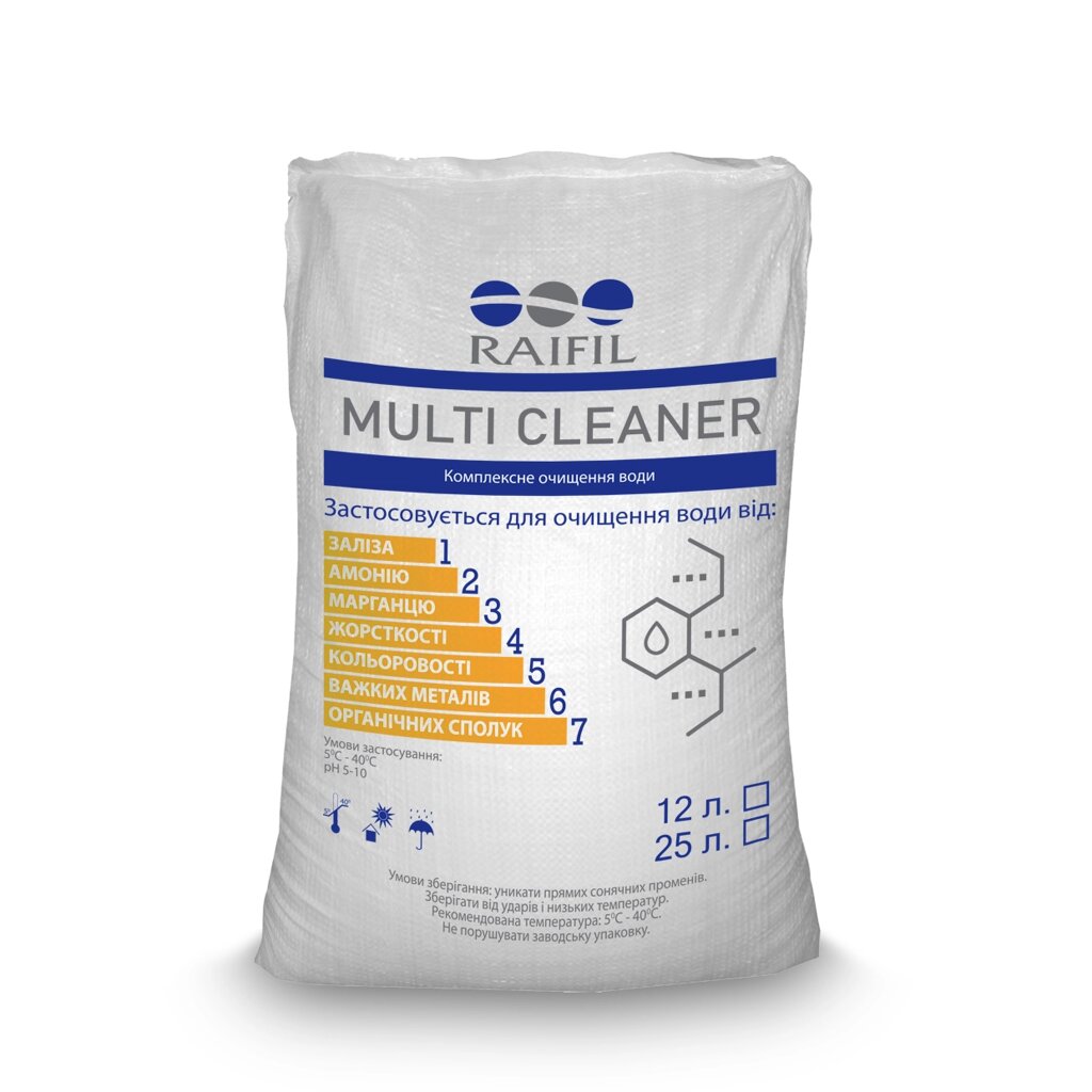 Багатофункціональне завантаження MULTI CLEANER RAIFIL (12L) від компанії Інтернет магазин RAIFIL UKRAINE - фото 1