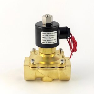 Соленоїдний клапан відкритий 1 прямої дії Sanlixin 2W-250-25H EPDM AC220V 0-5 bar