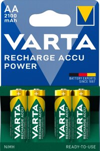 Акумулятори VARTA ACCU AA 2100mah 4 шт.