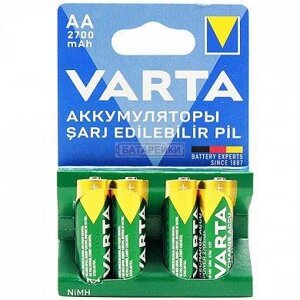 Аккумулятор VARTA ACCU AA 2700mah 4 шт.