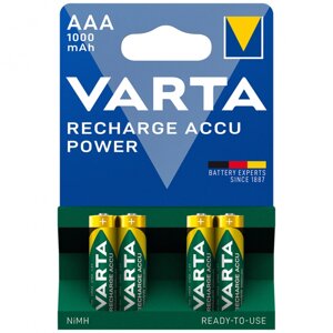 Аккумулятор VARTA ACCU AAA 1000mah 4 шт