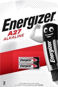 Батарейка energizer A27 alkaline 2шт.