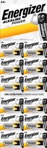 Батарейка ENERGIZER AA/LR6 Alkaline Power multiblister 12 шт.