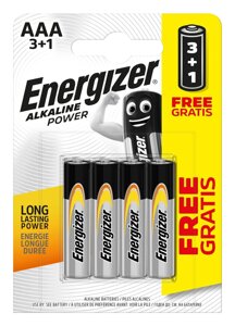 Батарейка Energizer AAA/LR03 Alkaline Power 4шт