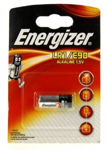 Батарейка energizer LR1/E90 alkaline 1шт.