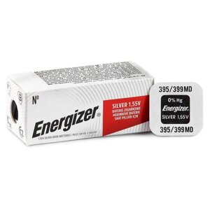 Батарейка ENERGIZER Silver Oxide 395/399 10 шт.