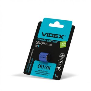 Батарейка літієва Videx CR1/3N 1шт