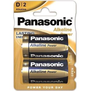 Батарейка panasonic LR20/D alkaline POWER lasting energy 2 шт.