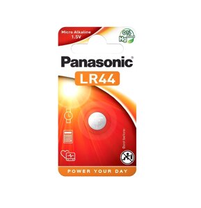 Батарейка panasonic LR44 alkaline 1 шт.