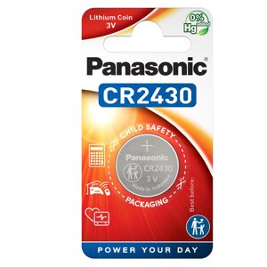 Батарейки panasonic CR2430 lithium 1 шт.