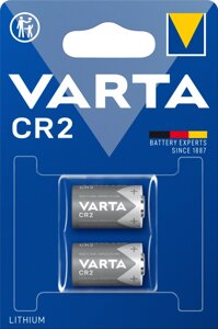 Батарейка VARTA CR2 Lithium 2 шт.