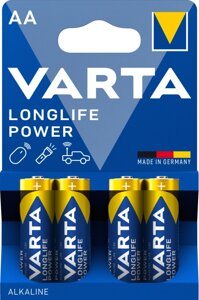 Батарейки VARTA longlife POWER AA/LR6 alkaline 4 шт.