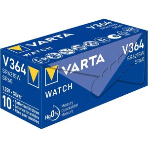 Батарейка VARTA V 364 WATCH 10 шт.