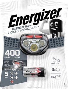 Ліхтар energizer HL vision HD focus 3xaaa tray HDD32 (gray)