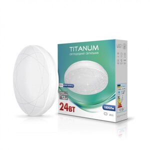 Світильник LED настінно-стельовий TITANUM 24W 5000K 220V (TLCL-245OR) Орбіта 20шт/ящ