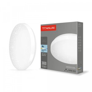 Світильник LED настінно-стельовий TITANUM 48W 5000K Зоряне небо