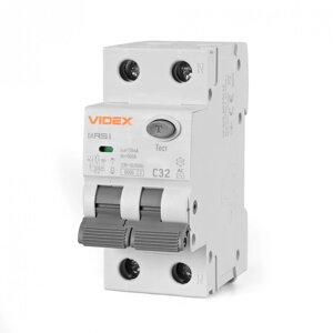 VIDEX resist диференційний автомат ас 2п 30ма 6ка C 32а VF-RS6-DA2ac32