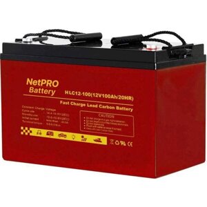 Акумулятор netpro HLC 12-100 carbon GEL