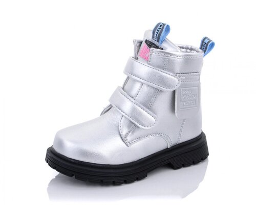 Демісезонні черевики для дівчаток Lilin Shoes B9443/28 Сірі 28 розмір