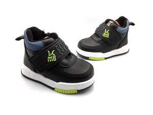 Демісезонні черевики для хлопчиків Tom. m T10236-F/18 Чорні 18 розмір