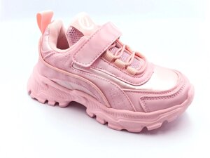 Кросівки для дівчаток Clibee E-5858/27 Рожеві 27 розмір