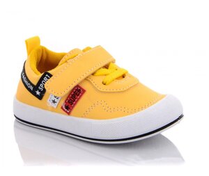 Кросівки для хлопчиків Канарейка J25922/22 Жовтий 22 розмір