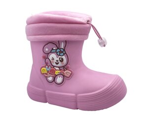Гумові чоботи для дівчаток APAWWA J376376/30 Рожеві 30 розмір