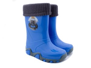 Гумові чоботи для хлопчиків Demar 0402A/20 Сині 20 розмір