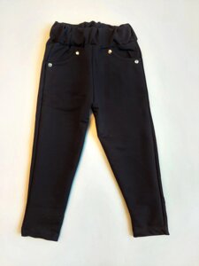 Штани для дівчаток Polowest 300K/02050/110 Чорний 110 см розмір