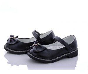 Туфлі для дівчаток BBT Kids P59771/26 Чорні 26 розмір