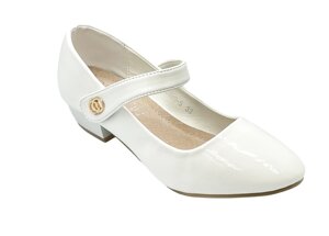Туфлі для дівчаток L. S 3059-5/34 Білі 34 розмір