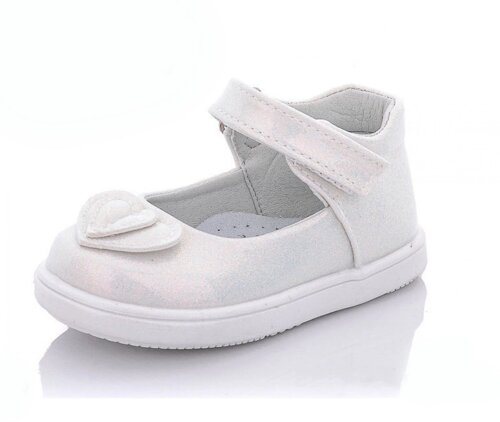 Туфлі для дівчаток LADABB A10665/22 Сріблясті 22 розмір