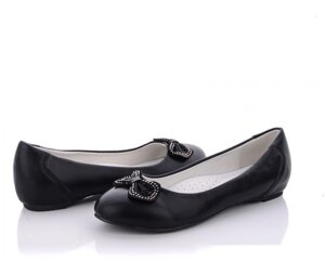 Туфлі для дівчаток Lilin LI16-007-1/32 Чорний 32 розмір