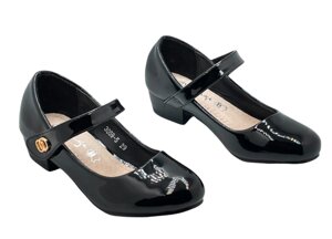 Туфлі для дівчаток luszi 3059-45/30 Чорні 30 розмір
