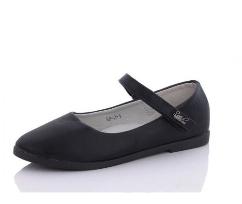 Туфлі для дівчаток Вера B88-2-1/34 Чорні 34 розмір