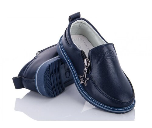 Туфлі для хлопчиків BBT Kids H2536-2/28 Темно-сині 28 розмір