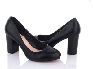 Туфлі жіночі Hongquan DE1133/36 Чорні 36 розмір