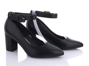 Туфлі жіночі L&M DW503/39 Чорні 39 розмір