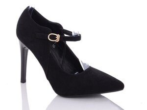 Туфлі жіночі Purlina HY8116-4/36 Чорні 36 розмір