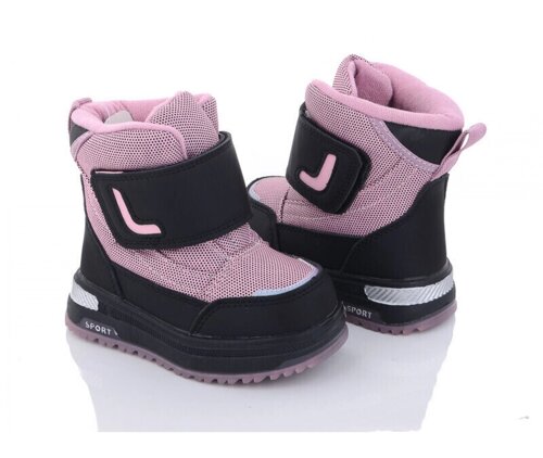 Зимові черевики для дівчаток BBT T6921-7/26 Рожеві 26 розмір