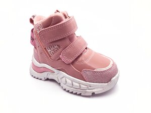 Зимові черевики для дівчаток Clibee H297P/26 Рожеві 26 розмір