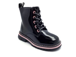 Зимові черевики для дівчаток Clibee H342Pink/21 Чорні 21 розмір