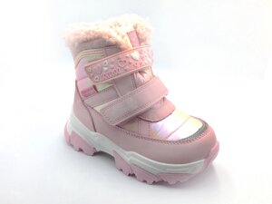 Зимові черевики для дівчаток Tom. m T10103/25 Рожеві 25 розмір