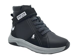Зимові черевики для хлопчиків Alex Benz Б30701/33 Чорні 33 розмір