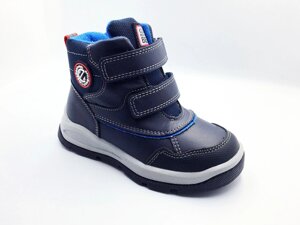 Зимові черевики для хлопчиків Clibee H196A/23 Темно-сині 23 розмір
