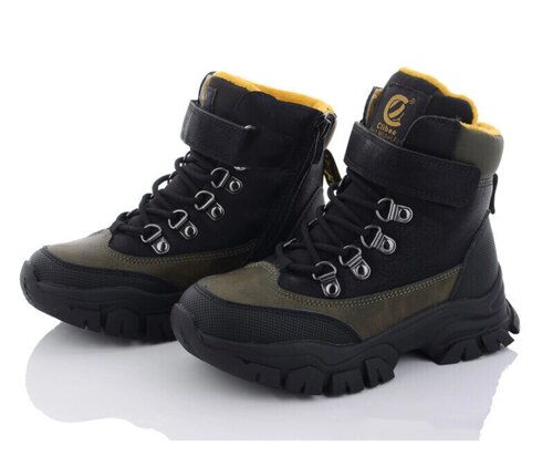 Зимові черевики для хлопчиків Clibee HC36687/36 Чорні 36 розмір