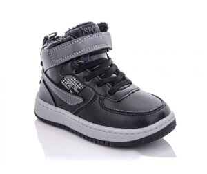 Зимові черевики для хлопчиків Канарейка Y752-6/28 Чорні 28 розмір