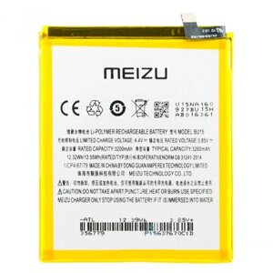 Акумулятор BU15 для Meizu U20, Li-Polymer, 3,85 В, 3260 мАг