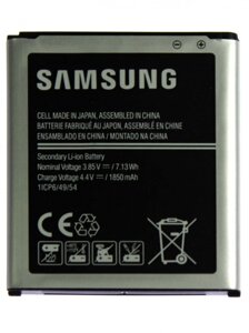 Акумулятор EB-BJ100BBE для Samsung J100H/DS Galaxy J1, Li-ion 3.8V 1850 мАг)