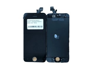 Дисплей для Iphone 5, з сенсорним екраном, з рамкою, ААА, Tianma, чорний
